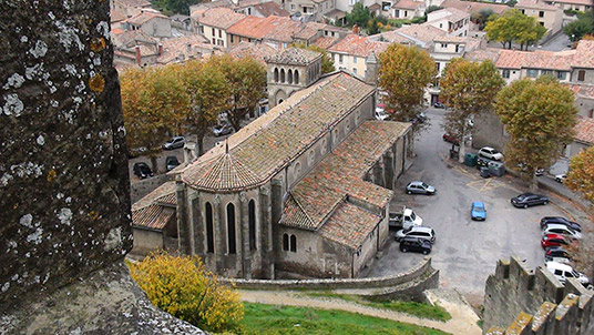 Eglise Saint Gimer en Carcassonne desde la Cité